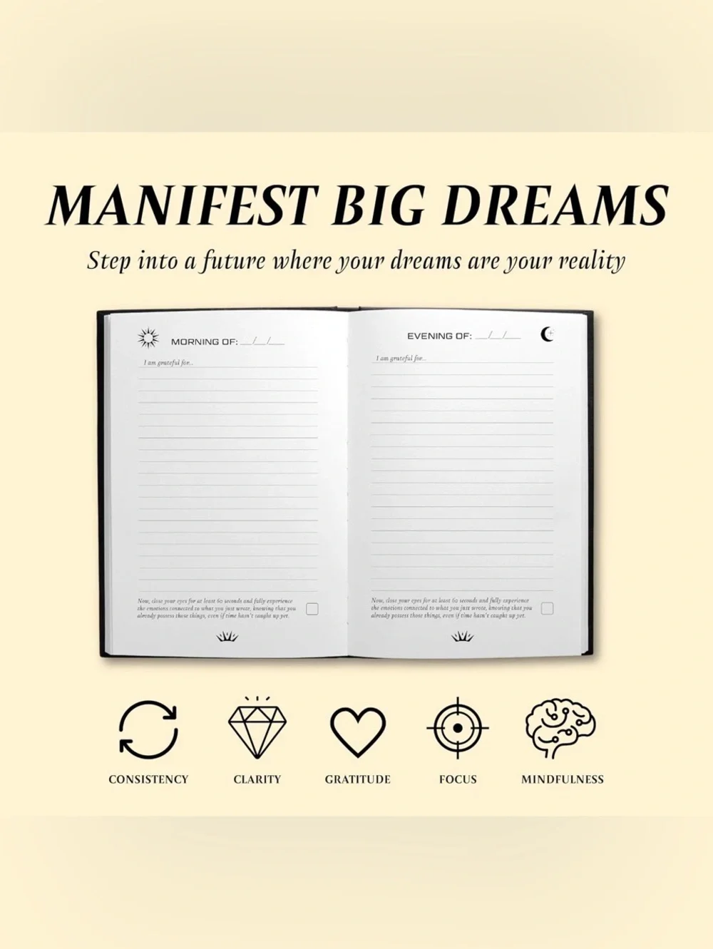 Top Shelf 222 Method Manifestation Journal - NWT